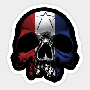 American Skull Sticker